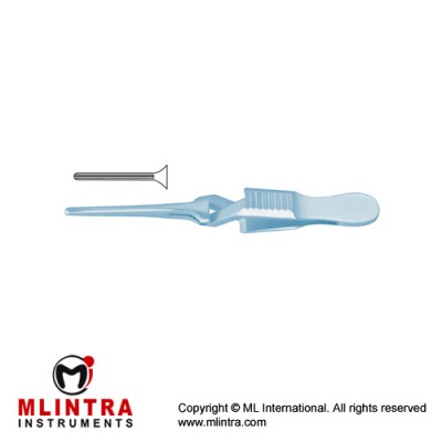 DeBakey-Diethrich Atrauma Bulldog Clamp Straight Titanium, 50 mm Jaw Length 14 mm